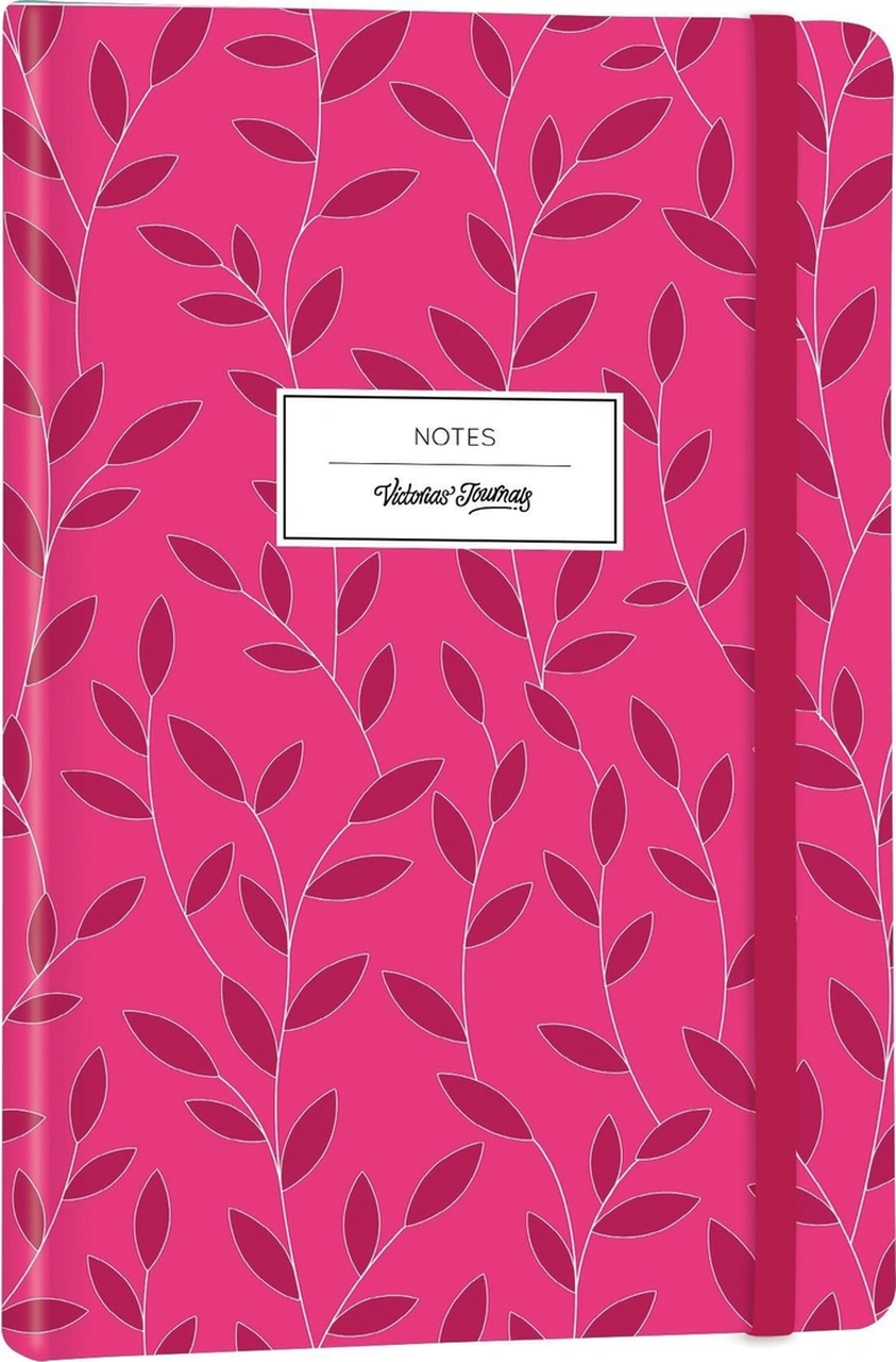 Venzi Art Sert Kapak Vegan Deri 192 Sayfa A6 80gr. Noktalı Defter Pembe