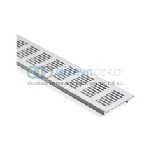 70 763 Mm. Oval Delikli Alüminyum Havalandırma Menfezi
