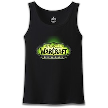 World Of Warcraft - Legion Logo Siyah Erkek Atlet