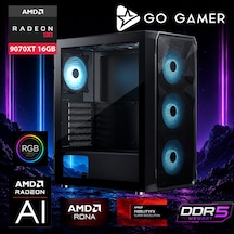 Go Gamer AE743 R9-7900 32 GB 2 TB SSD RX9070XT 16 GB Free Dos Oem Paket Masaüstü Oyuncu Bilgisayarı