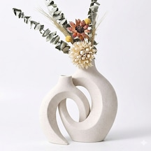 Dekoratif Vazo Takım Kalıp Küçük 18x12x5,7 Cm Büyük 21x15x7 Cm