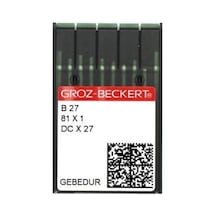 Overlok Makinesi İğnesi Groz Beckert Dcx27 B27 Gebedur 10 Numara 10/70 Overlok İğnesi 100 Adet
