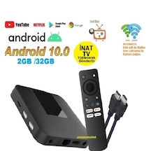 Android 10 Tv Box 2gb/32gb Inat Tv Yüklenerek Gönderilecektir