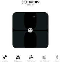 Xenon Smart X8703 Akıllı Dijital Yağ Su Kas ve Vücut Kitle Endeksi Ölçer Bluetooth Bağlantılı Baskül