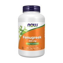 Now Organic Fenugreek Çemen Tozu Ekstrat 500 Mg 250 Veg Capsules