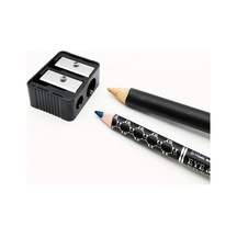 Kaş Kalemi Eyeliner Kalemi Dudak Kalemi Kalemtıraş Çift Delikli Kalemtıraş Bıçak Kenarı Kırmızı Kalem Plastik Kalem Özel Kalemtıraş