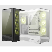 Msı Mag Pano 130r Pz Temperli Cam 3x120mm Reverse Argb 1x120mm Argb Fan Atx Panoramik Gaming Bilgisayar Kasası