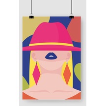 Renk Ahenk Kadın Tasarımlı A3 Poster