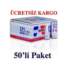 Evobond 502 Japon Yapıştırıcı 20Gr 50'li Paket