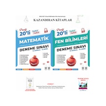 Nartest 8. Sınıf Matematik Ve Fen Bilimleri Deneme 2 Kitap Seti