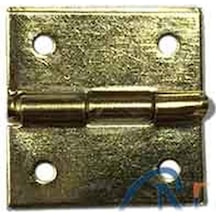 Tavla Menteşesi No:2 - 15x15mm, Sarı, 1 Adet