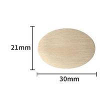 Mühürcüm Mühür Mumu Damga 21x30 Mm Oval Boş Pirinç Kafa + Ahşap Sap R5799oe21 Çok Renkli