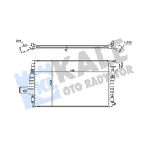 Kale 352380 Turbo Radyatörü Intercooler - Audi A6 1997-2005 2.5 Tdi Dizel 4b0145805a