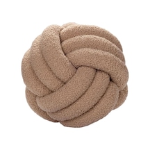 Suntek Peluş Düğüm Topu Yastık Çapı 22cm Kanepe Kanepe
