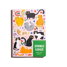 Melimelek Kediler Zamansız Ajanda 3 Tb-022 Çok Renkli