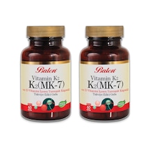Balen K2 Mk-7 Vitamin K2 ve D Vitamini 450 MG 60 Kapsül 2 Adet