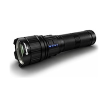 Bedotech Bd-3 30w Tg Led Alüminyum Alaşımlı Zoomlu Type-c Analog Pil Göstergeli Şarjlı El Feneri Çok Renkli