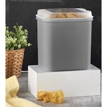 Masal Saklama Kabı, Gri 4500 Ml 0