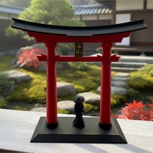 Torii Kapısı Ve Samuray Dekoratif Aksesuar