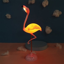 Led Işıklı Şarjlı Usb'Li Flamingo Dekoratif Gece Lambası
