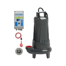 Sumak Sbrt75/2-p 7.5hp Trifaze Parçalayıcı Bıçaklı Foseptik Dalgıç Pompa