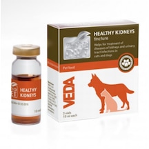 Veda Sağlıklı Böbrekler Kedi/köpek Damlası 3x10 Ml - Böbrek Yetmezliğine Bitkisel Çözüm
