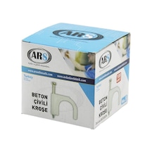 Ars Kod-347952 No-5 Beton Çivili Kroşe 2x4-4x4 Antigron 100 Adet - 10'li Paket
