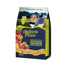 Nature Plan Meyve Aromalı ve Ballı Egzotik Finch Yemi 500 Gr