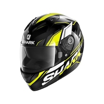 Shark Ridill 1.2 Phaz Kapalı Motosiklet Kaskı Sarı - Siyah
