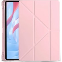 Newface - 240 - Huawei Honor Pad X9a Kalemlikli Mars Tablet Kılıfı - - Metemıx - Rose Gold