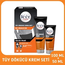2 Adet Veet Men Tüy Dökücü Krem Seti Özel Bölgeler 100 + 50 Ml