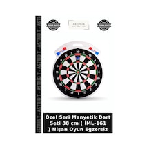 Özel Seri Manyetik Dart Seti 38 Cm İml-161 Nişan Oyun Egzersiz