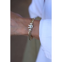 Yenigün Kuyumculuk 14 Ayar Altın R Harfli Künye Blk17622 Sarı Altın