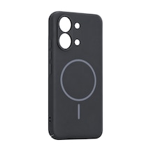Xiaomi Poco X8 Pro Max Mika Pc Magsafe Kapak - Siyah Çok Renkli
