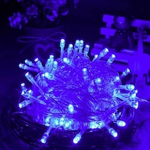 Christmas Tree Blue Led Light 10 Metre Mavi Led Işık Mavi Yılbaşı Ağacı Işığı Mavi İp Led Işık 220v Fişli 100 Canlı Led Gün Işığı