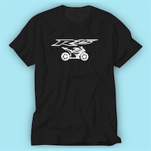 R25 Siyah Baskılı Logo Tshirt Modeli