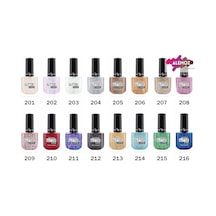 Lexroo Glitter Shine Nail Lacquer No: 202 - Işıltılı Ve Simli Parlak Oje