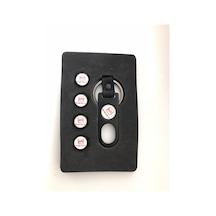 Seat Logolu Metal 4 Adet Sibop Kapağı Ve 1 Adet Anahtarlık (498576268)