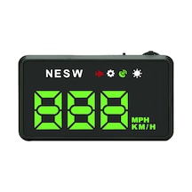 Youmex 3.5 İnç Renkli Led Gps Araç Başlık Gösterici, Hız/yön Bilgisi, Otomatik Açma/kapama, Tüm Araçlar İçin, Usb Plug & Play