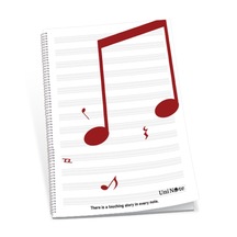 Çınar Müzik Defteri 30 Yp A4 Pp Kapak 22005- 1 Adet Çeşitli Renk Ve Desen