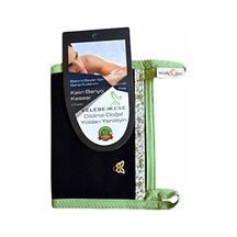 Kelebek Kese Scrub And Peel Beyler için Kalın Banyo Kesesi Siyah