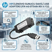 Hp 445-0775484 Reva Y22 Dahili Anakart Usb Adaptör Kablosu Server/workstation
