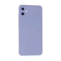 Samsung Galaxy A05 Kılıf Nano İçi Kadife Silikon - Lila