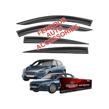 Ford Focus 4 Sedan/hb Ferrous Cam Rüzgarlığı 4lü Set 2019 Ve Üstü