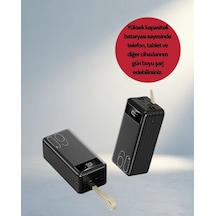 Hızlı Şarj Destekli 4 Çıkışlı Powerbank 18x8x6 Cm