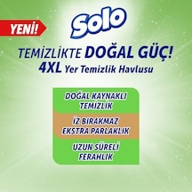 Solo Temizlikte Doğal Güç Beyaz Sabun Ferahlığı Yer Temizlik Havlusu 50 Yaprak 1000'li Set