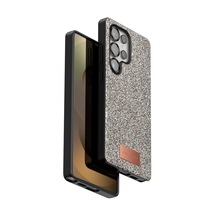 Onegif Samsung Samsung Uyumlu Galaxy S25 Ultra Bright Simli Kapak - Gold Diğer
