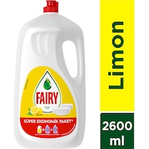 3 Adet Fairy Sıvı Bulaşık Deterjanı 2,6 L Limon
