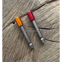 Elka Ph2 Stoplu Vida Sıkma Ucu Mıknatıslı Yıldız Bits Uç Pz2 Yıldız Uç 65mm 2adet Matkap Ucu