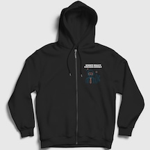 Presmono Unisex Neon Pubg Fermuarlı Kapüşonlu Sweatshirt Siyah Presmono Unisex Neon Pubg Fermuarlı Kapüşonlu Sweatshirt Siyah